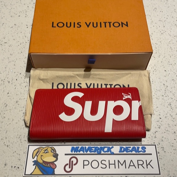 Louis Vuitton Other - Louis Vuitton x Supreme Brazza Wallet